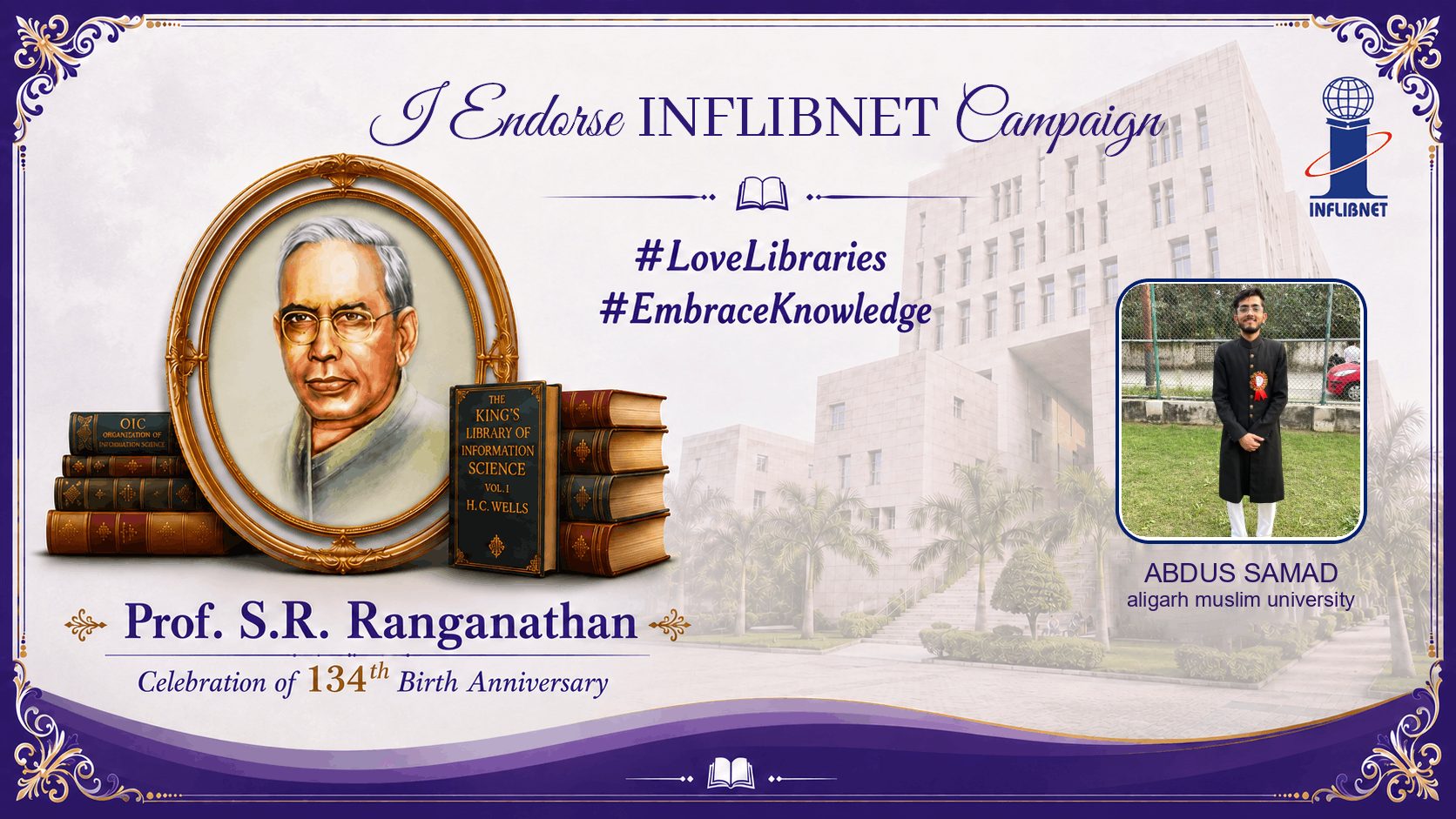 Library Day Endorse Badge