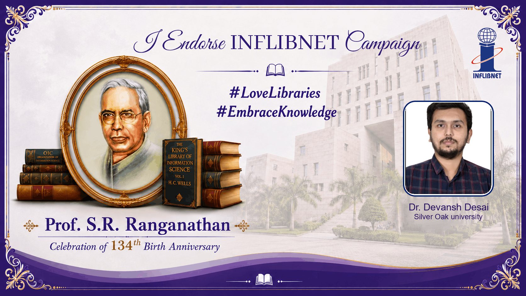 Library Day Endorse Badge