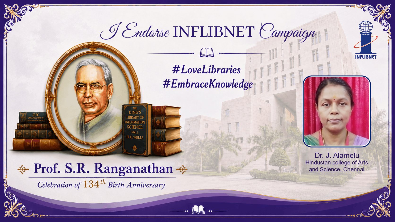Library Day Endorse Badge