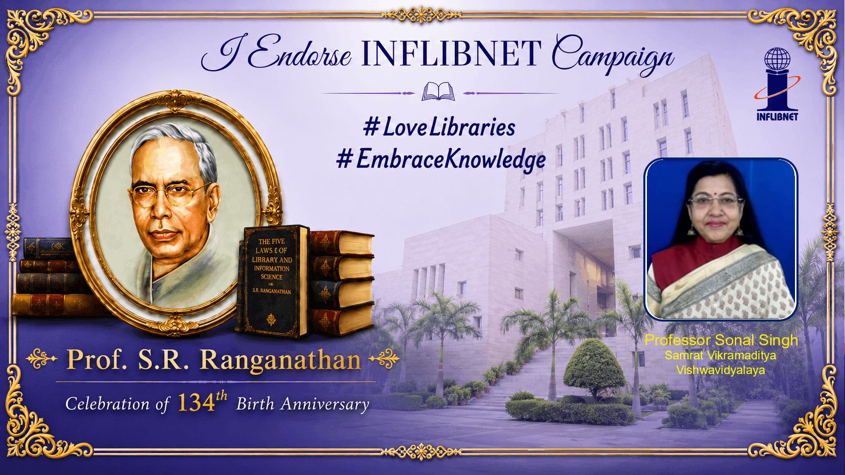 Library Day Endorse Badge