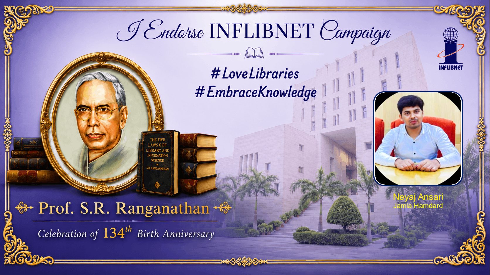 Library Day Endorse Badge