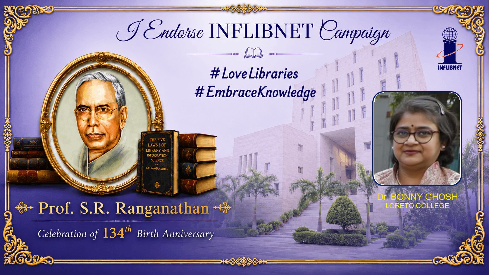 Library Day Endorse Badge