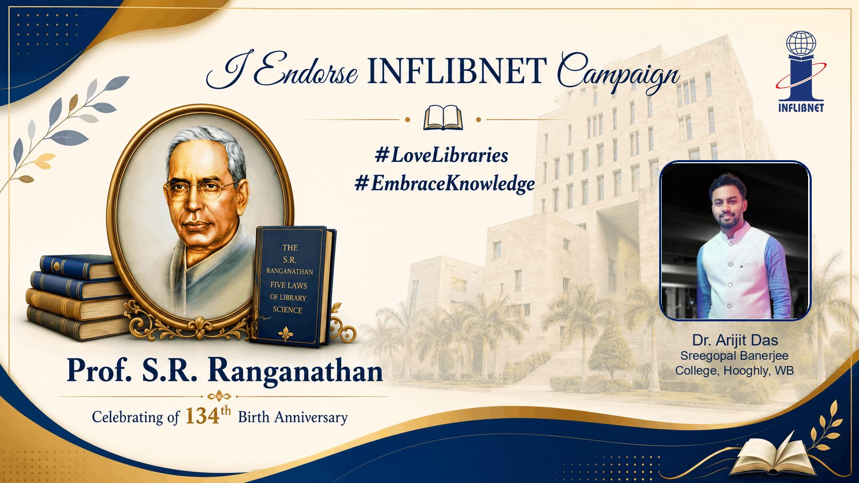 Library Day Endorse Badge