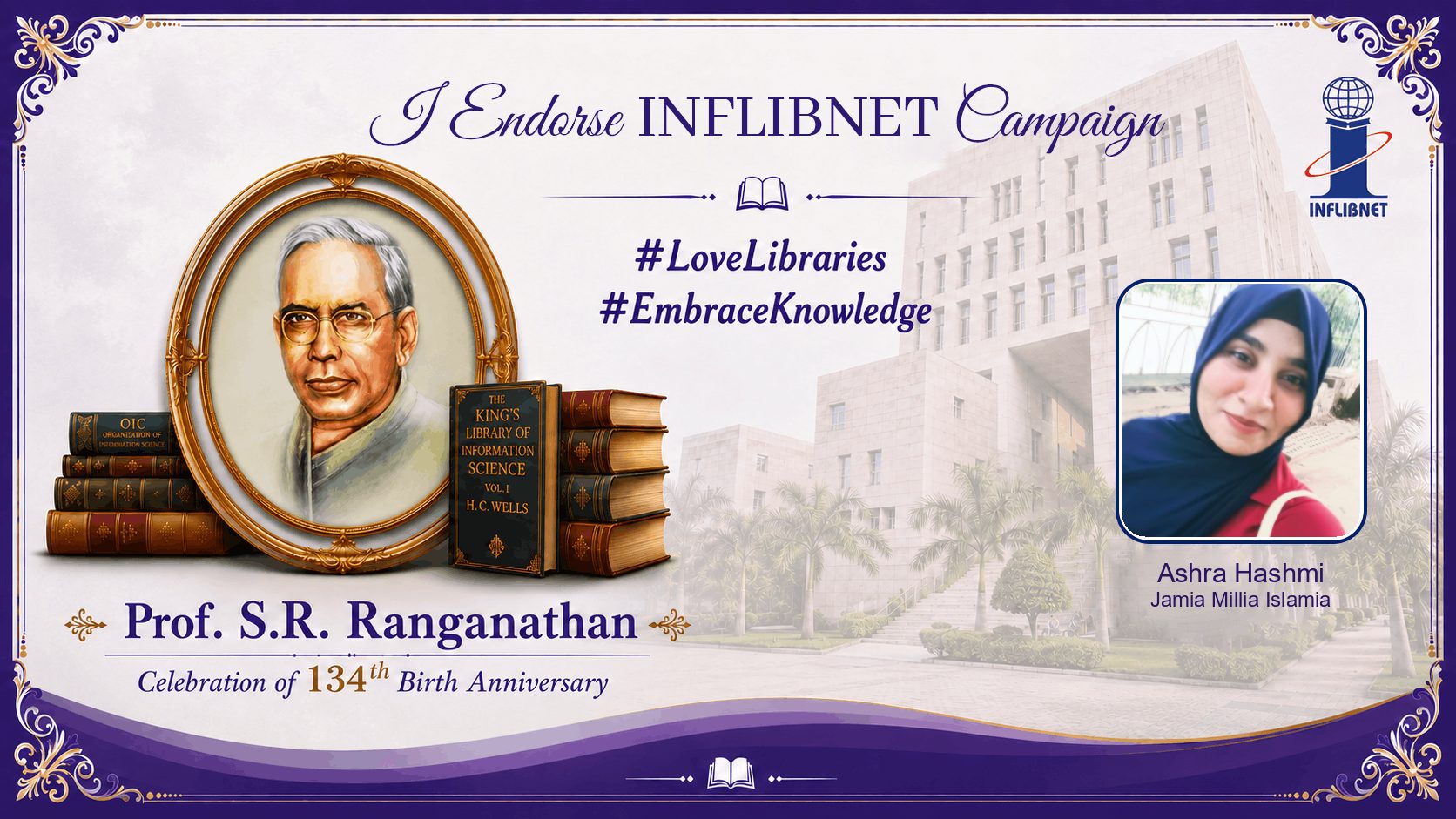 Library Day Endorse Badge