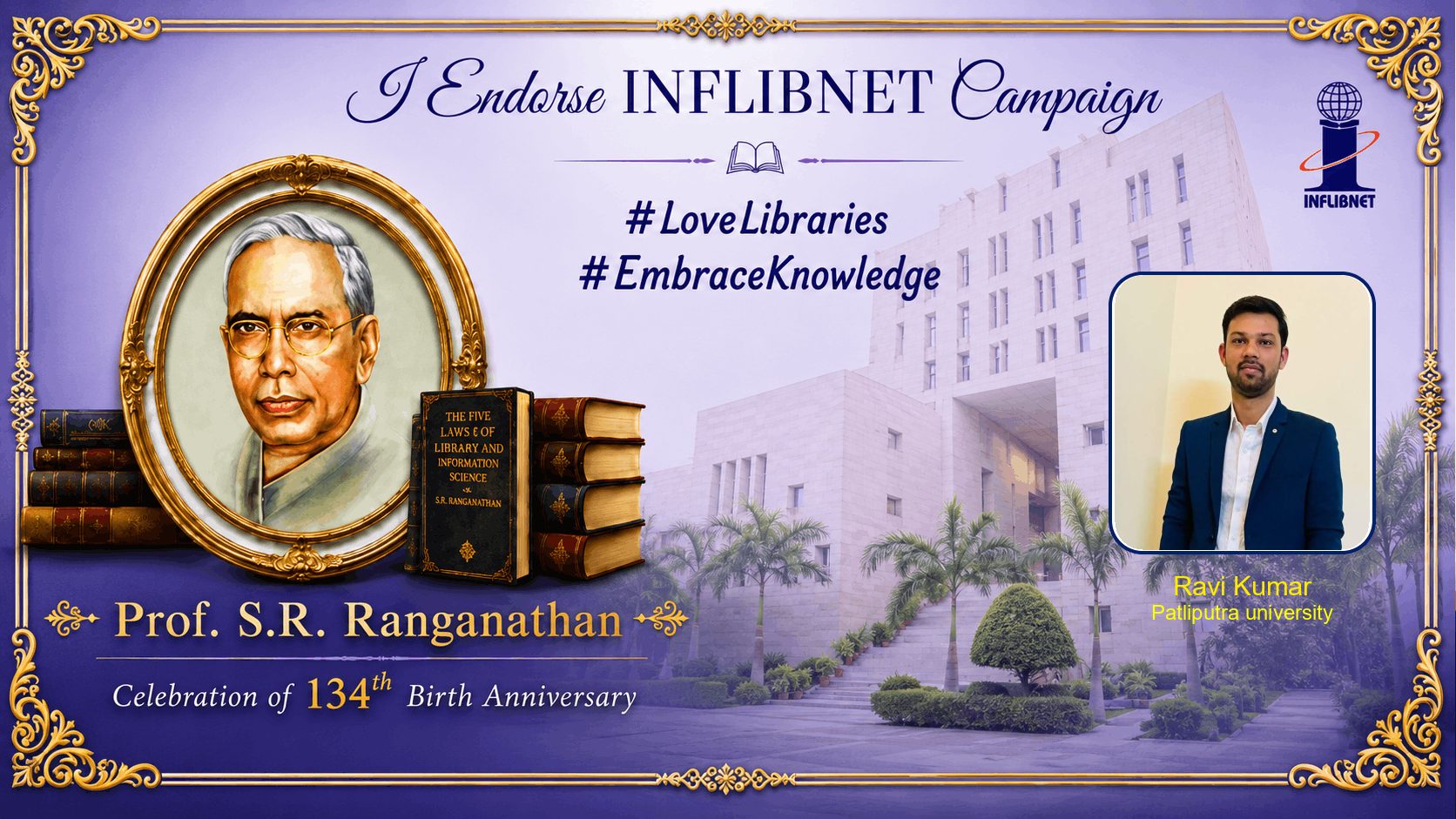 Library Day Endorse Badge