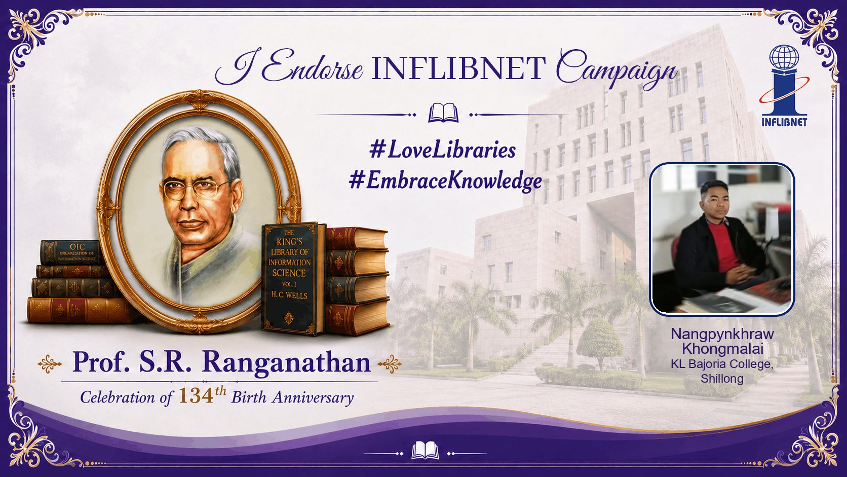 Library Day Endorse Badge