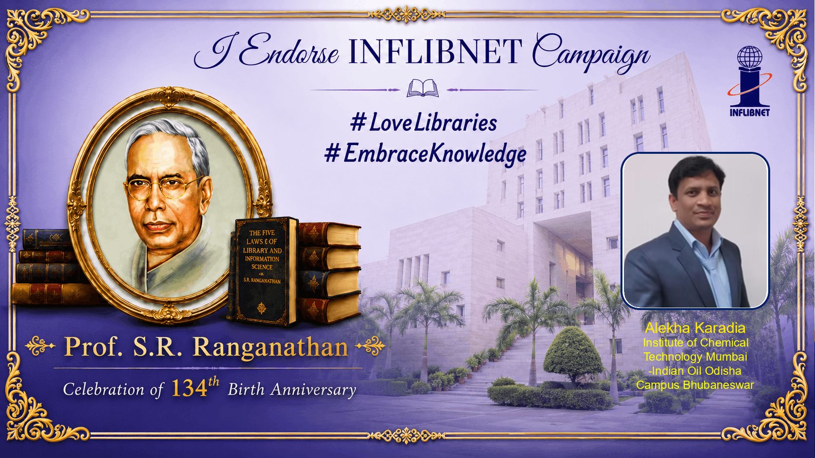Library Day Endorse Badge