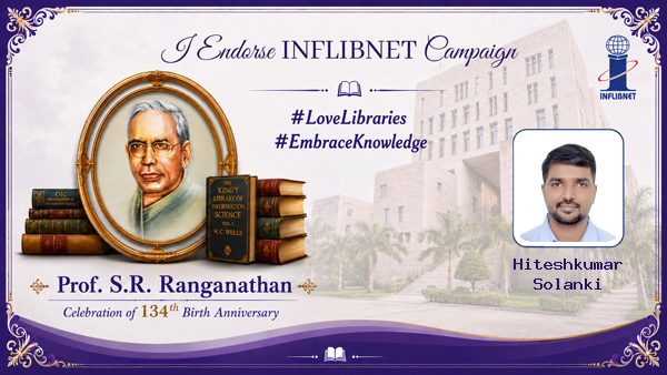 Library Day Endorse Badge