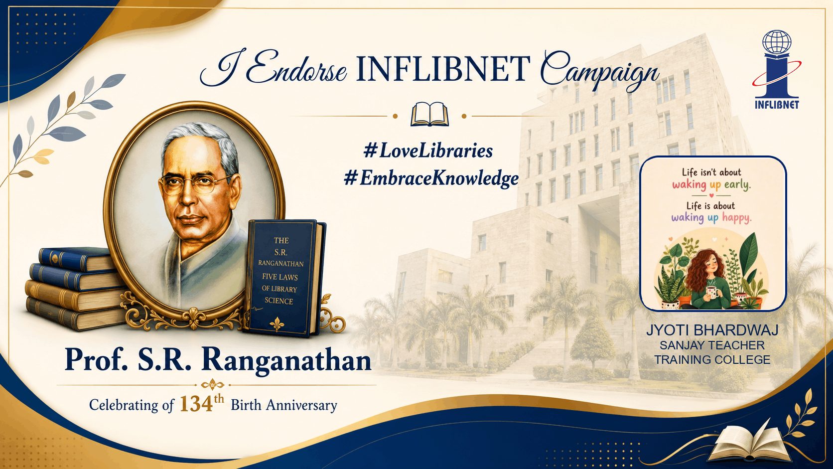 Library Day Endorse Badge