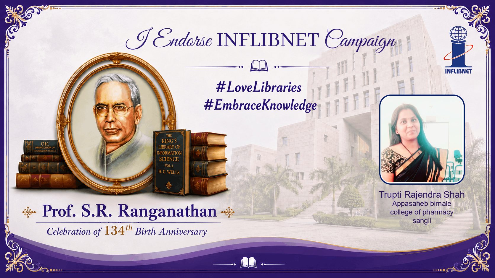 Library Day Endorse Badge