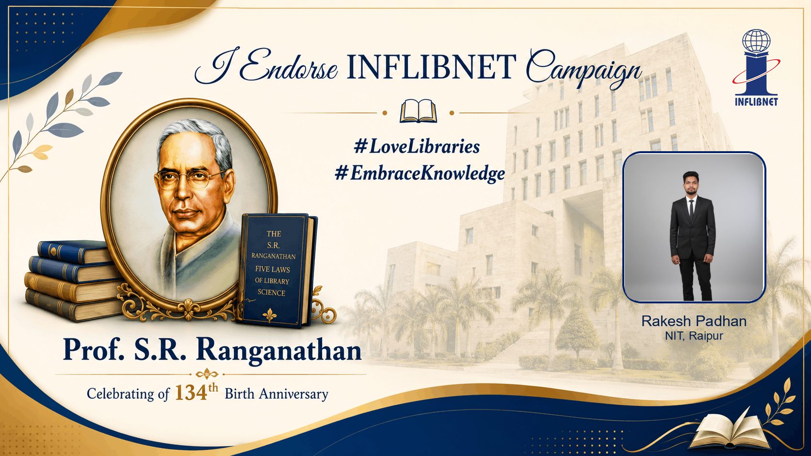Library Day Endorse Badge