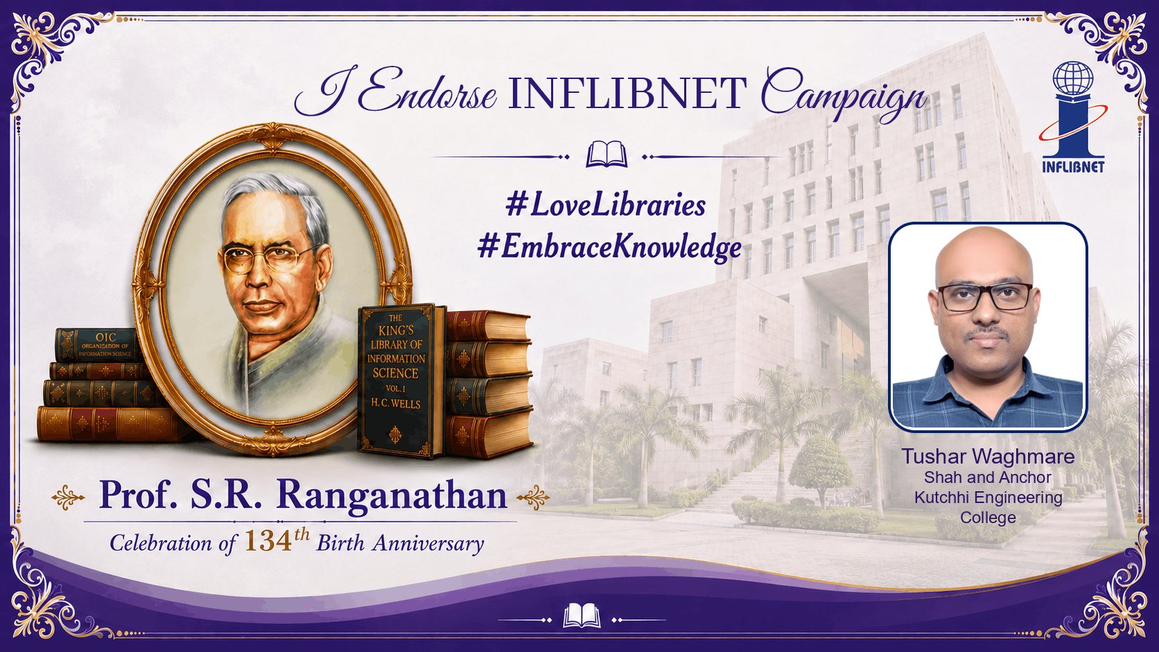 Library Day Endorse Badge