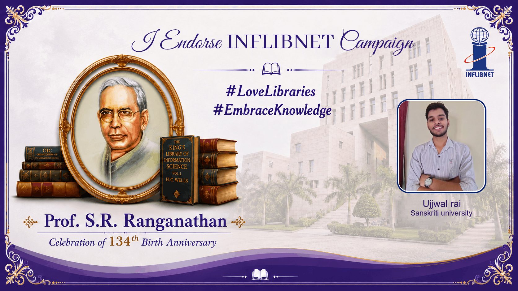 Library Day Endorse Badge