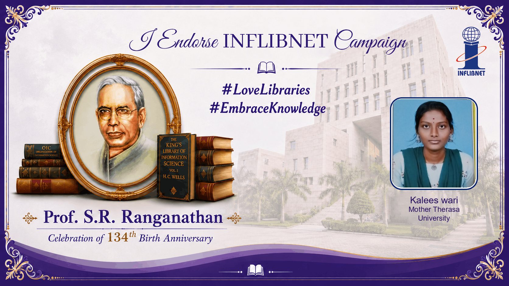 Library Day Endorse Badge