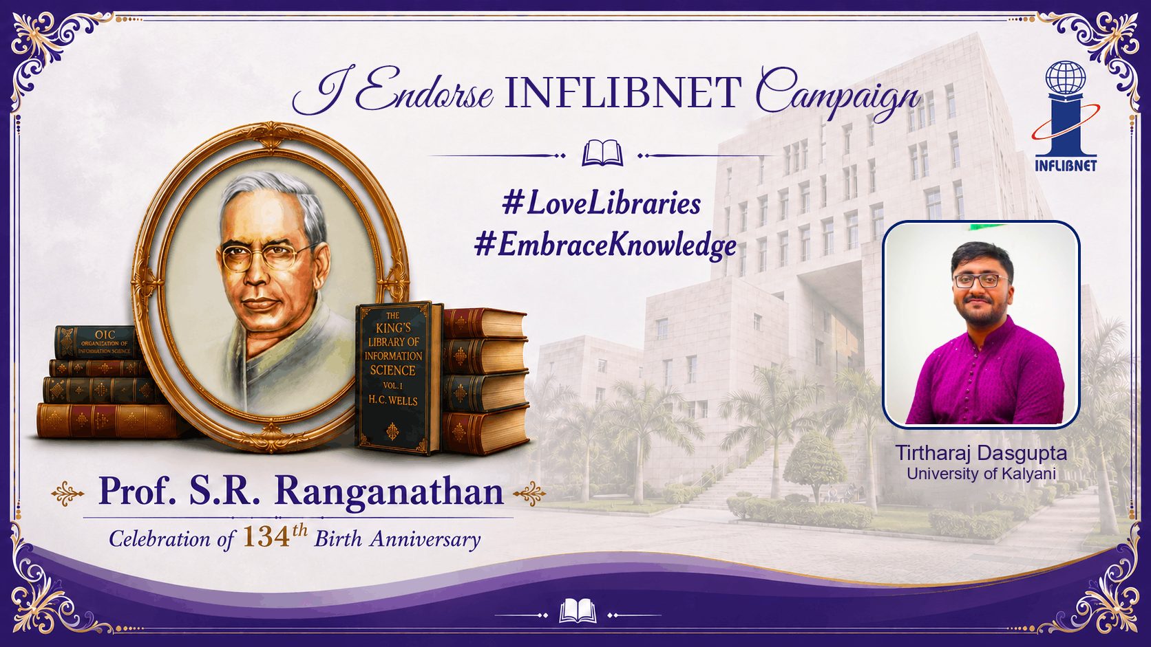 Library Day Endorse Badge