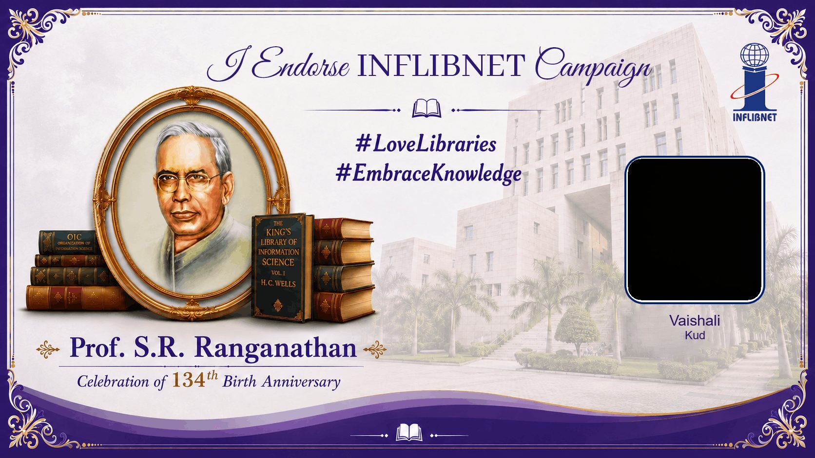Library Day Endorse Badge