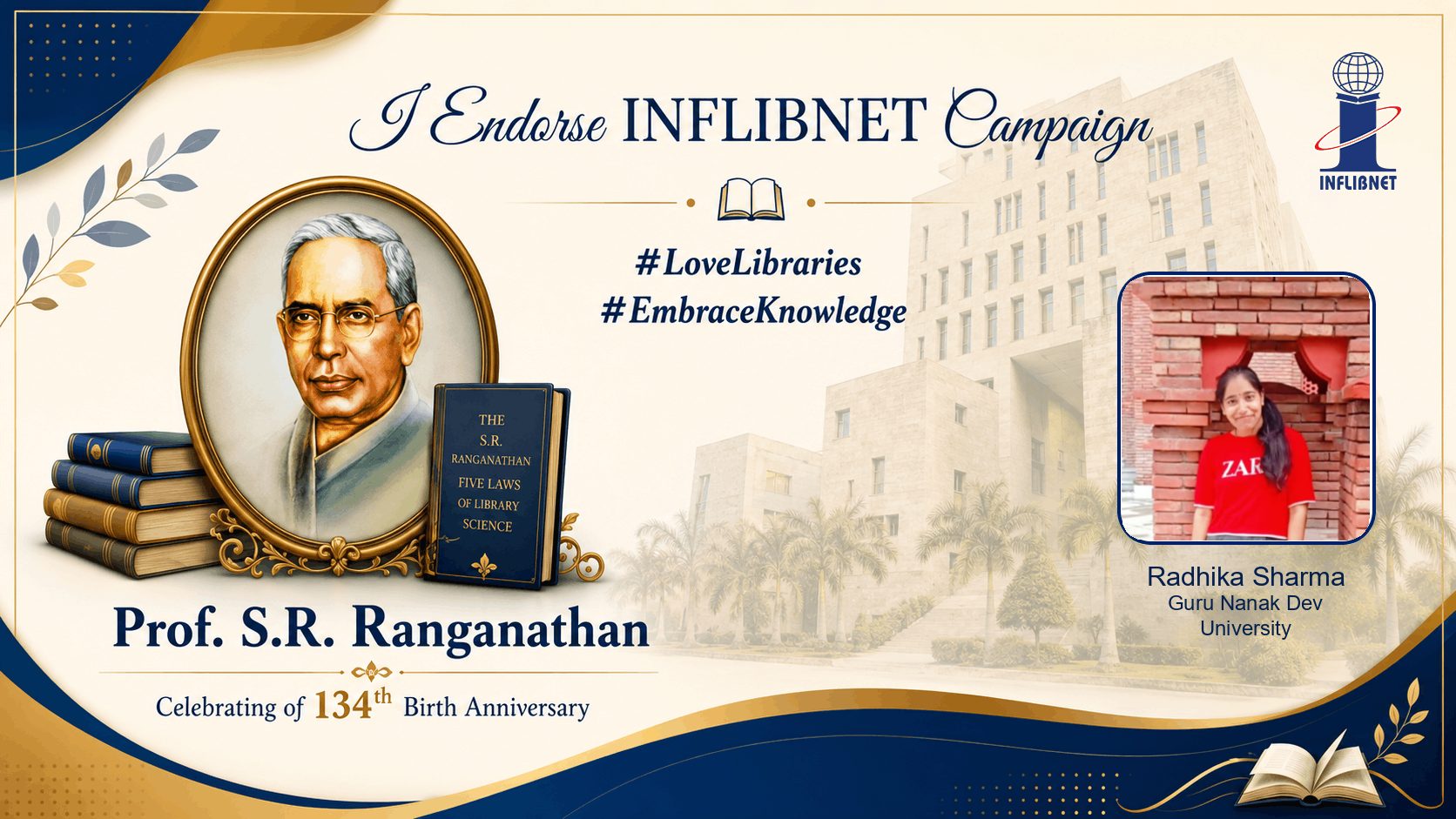 Library Day Endorse Badge