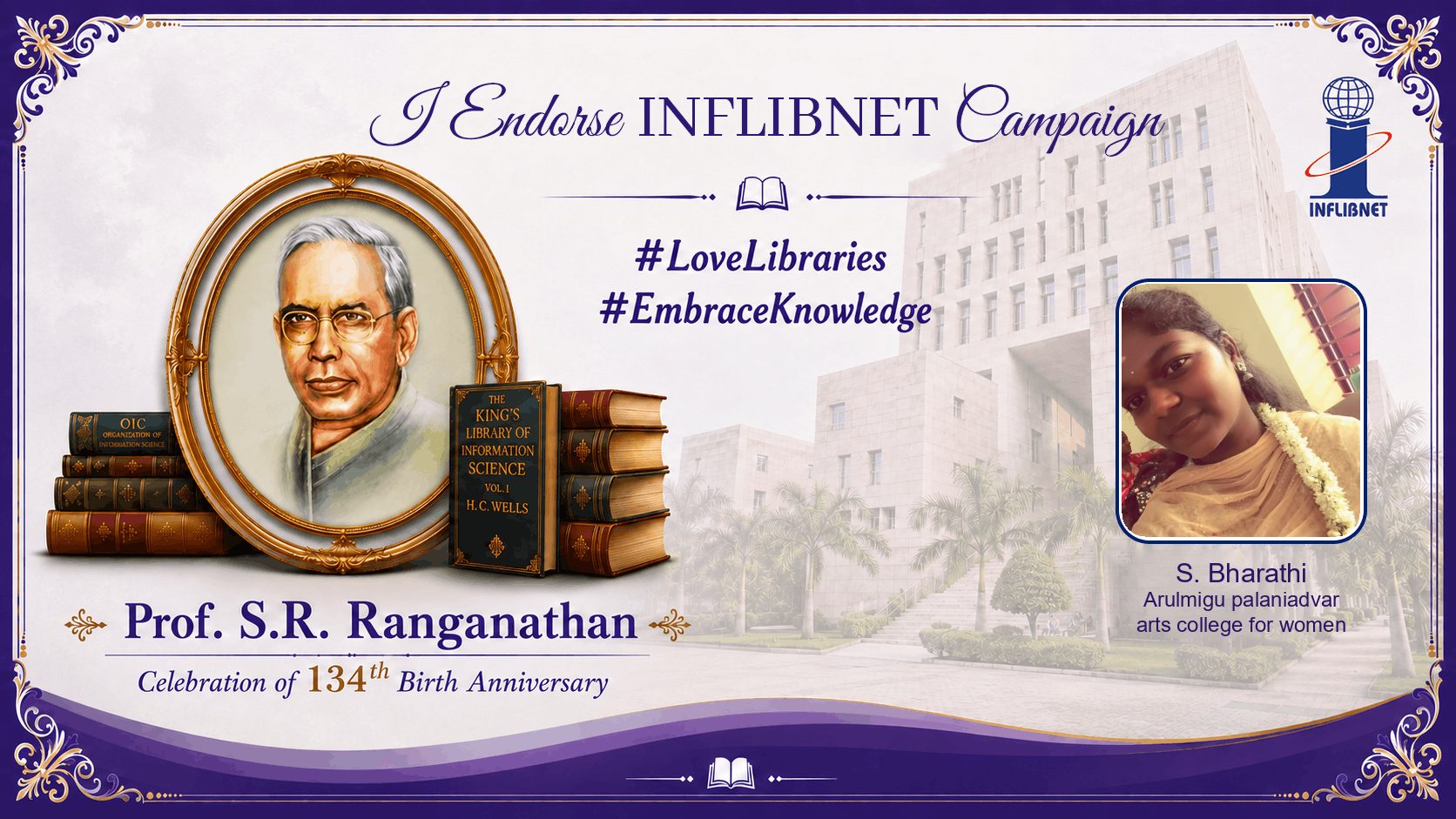 Library Day Endorse Badge