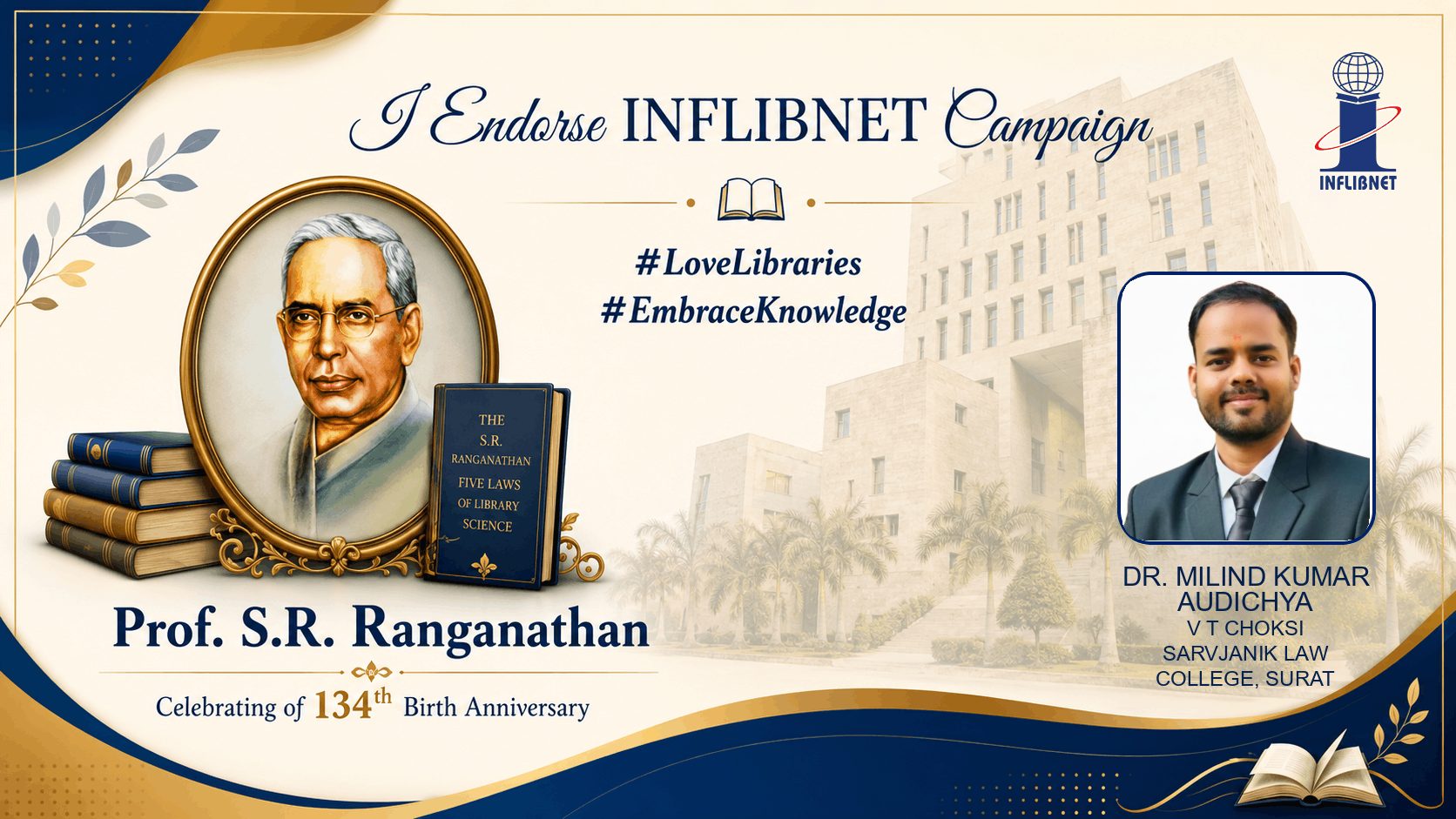 Library Day Endorse Badge