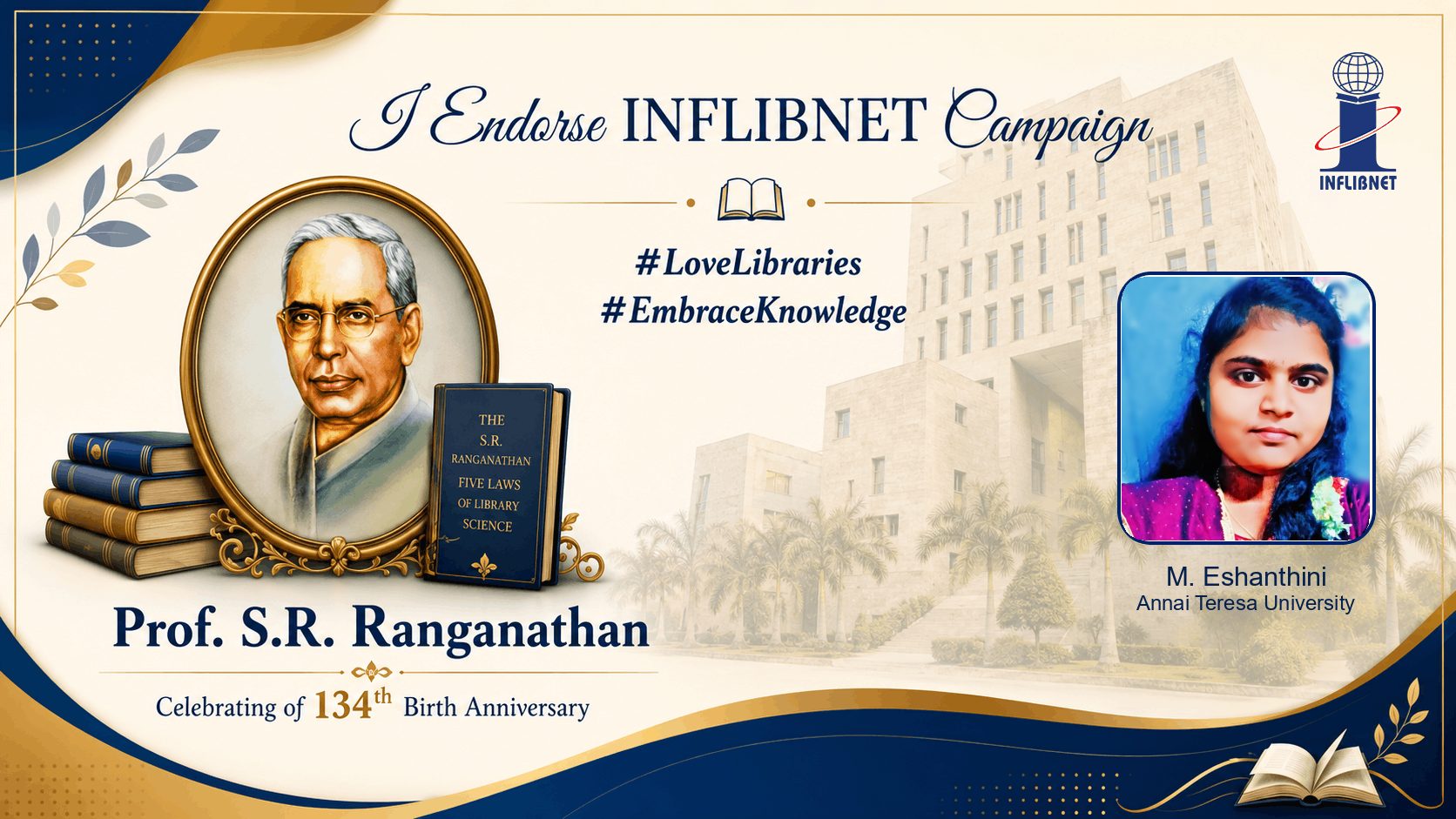 Library Day Endorse Badge