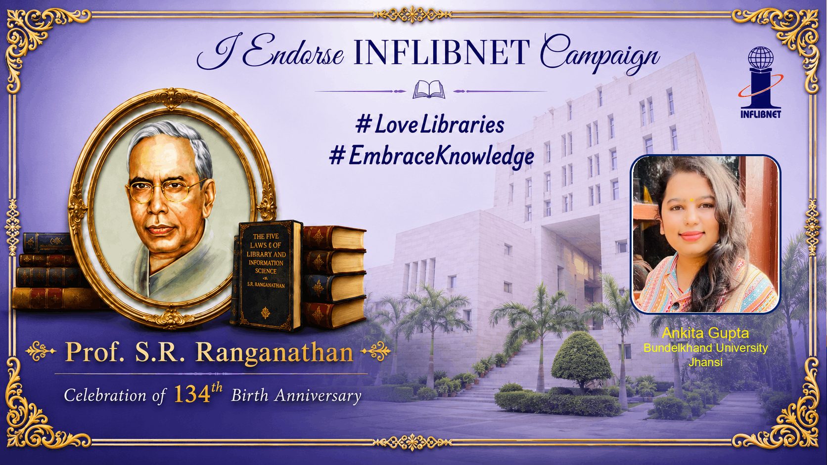 Library Day Endorse Badge