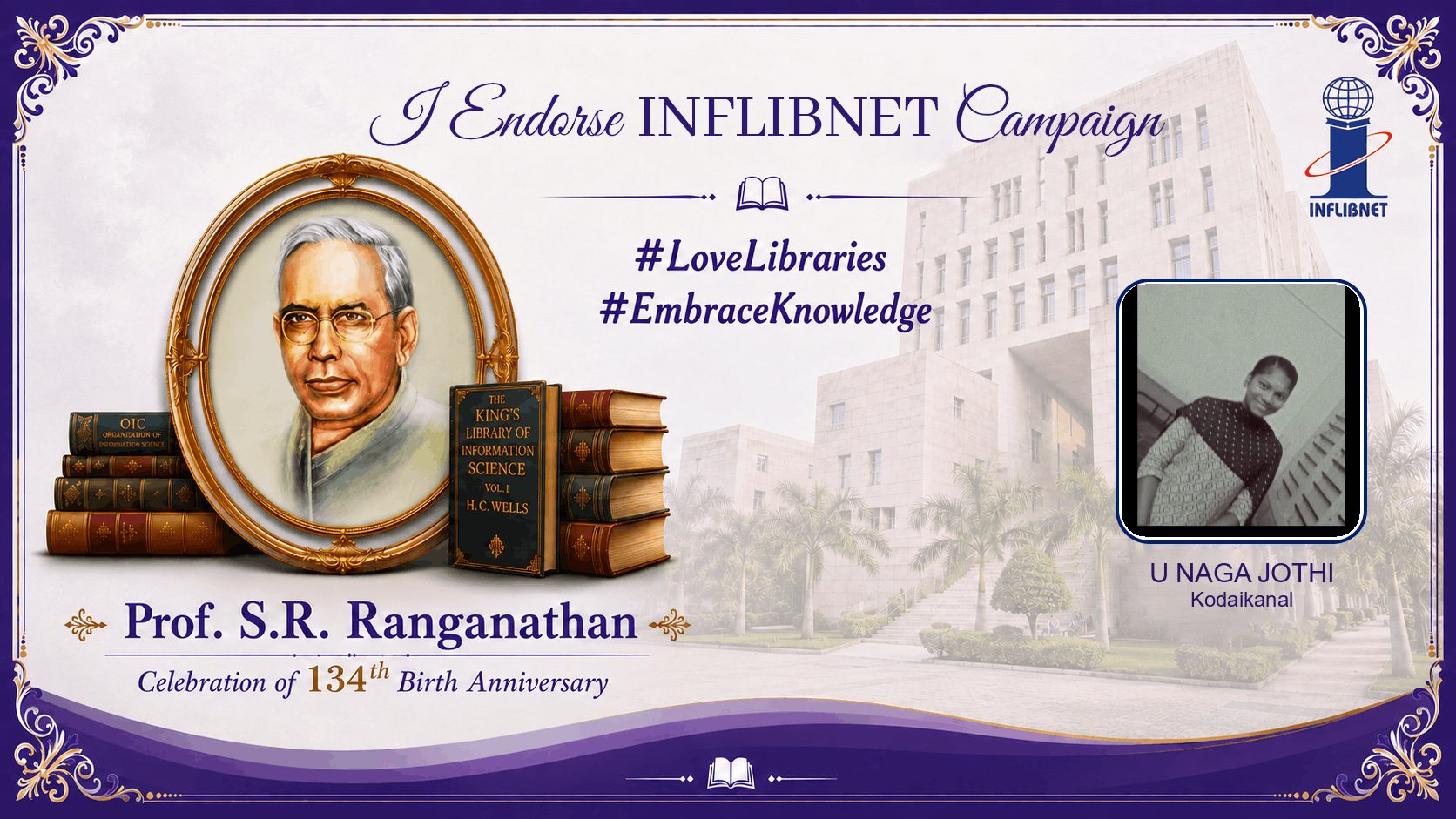 Library Day Endorse Badge