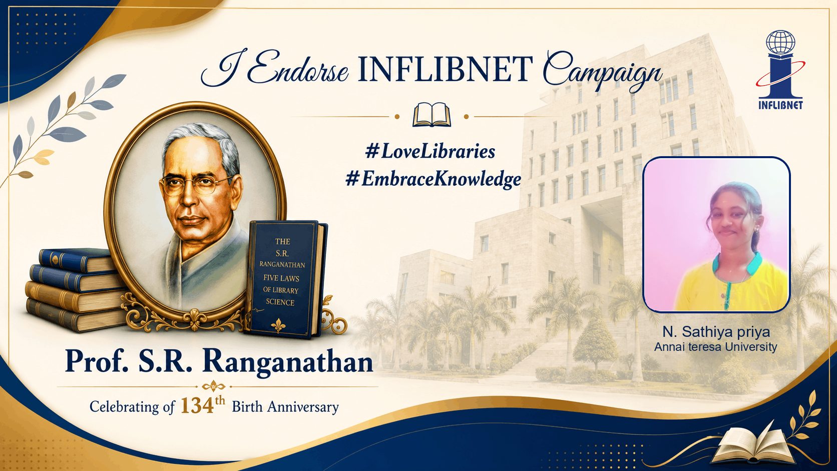Library Day Endorse Badge