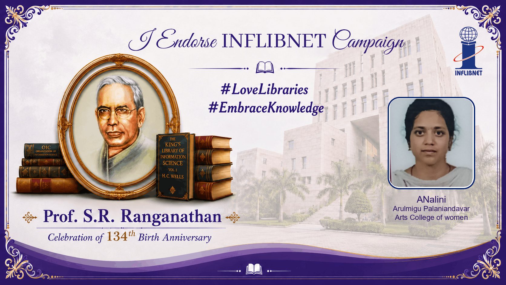 Library Day Endorse Badge
