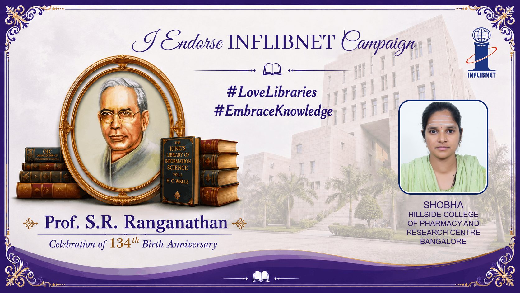 Library Day Endorse Badge