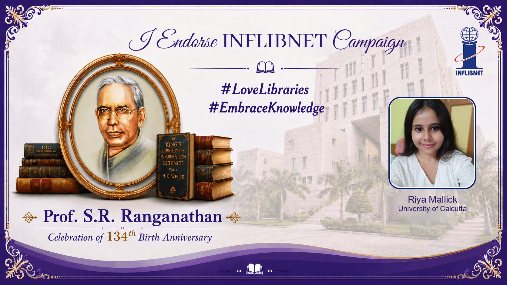 Library Day Endorse Badge