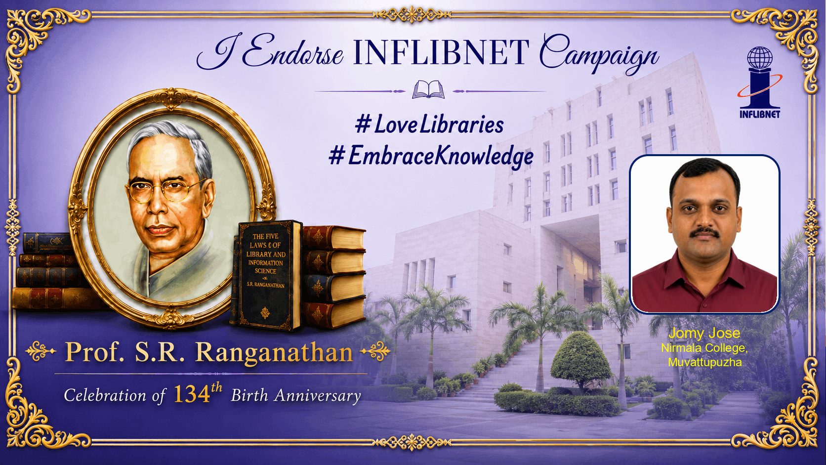 Library Day Endorse Badge
