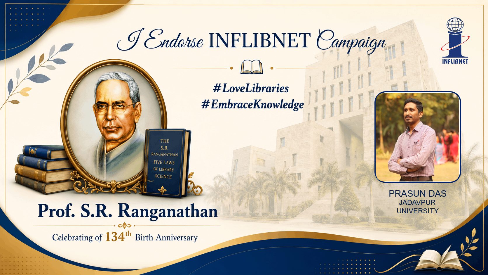 Library Day Endorse Badge
