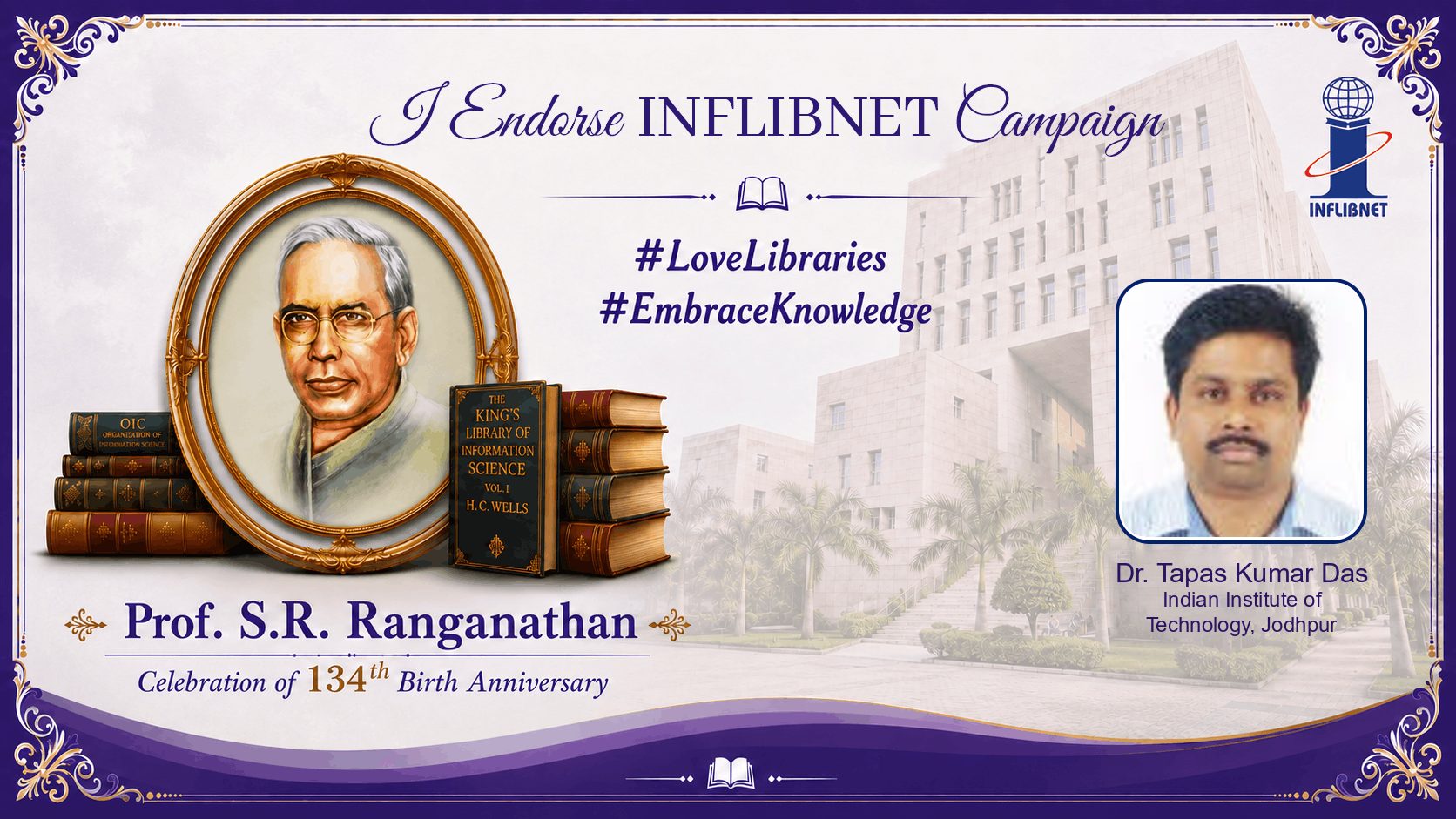 Library Day Endorse Badge