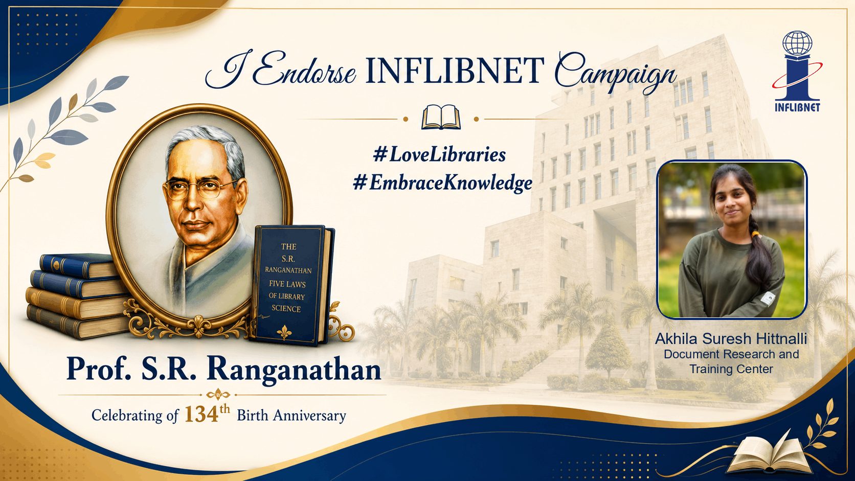 Library Day Endorse Badge