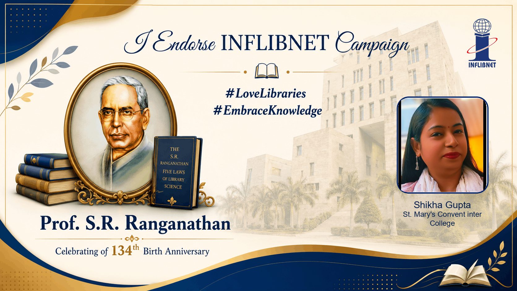 Library Day Endorse Badge