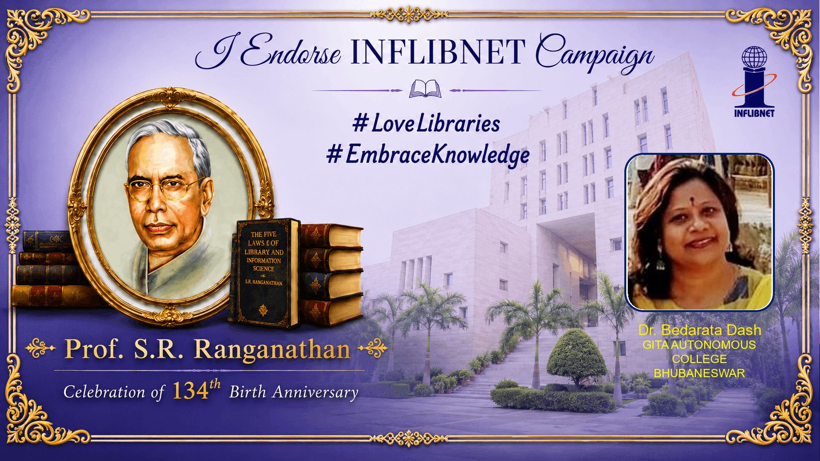 Library Day Endorse Badge