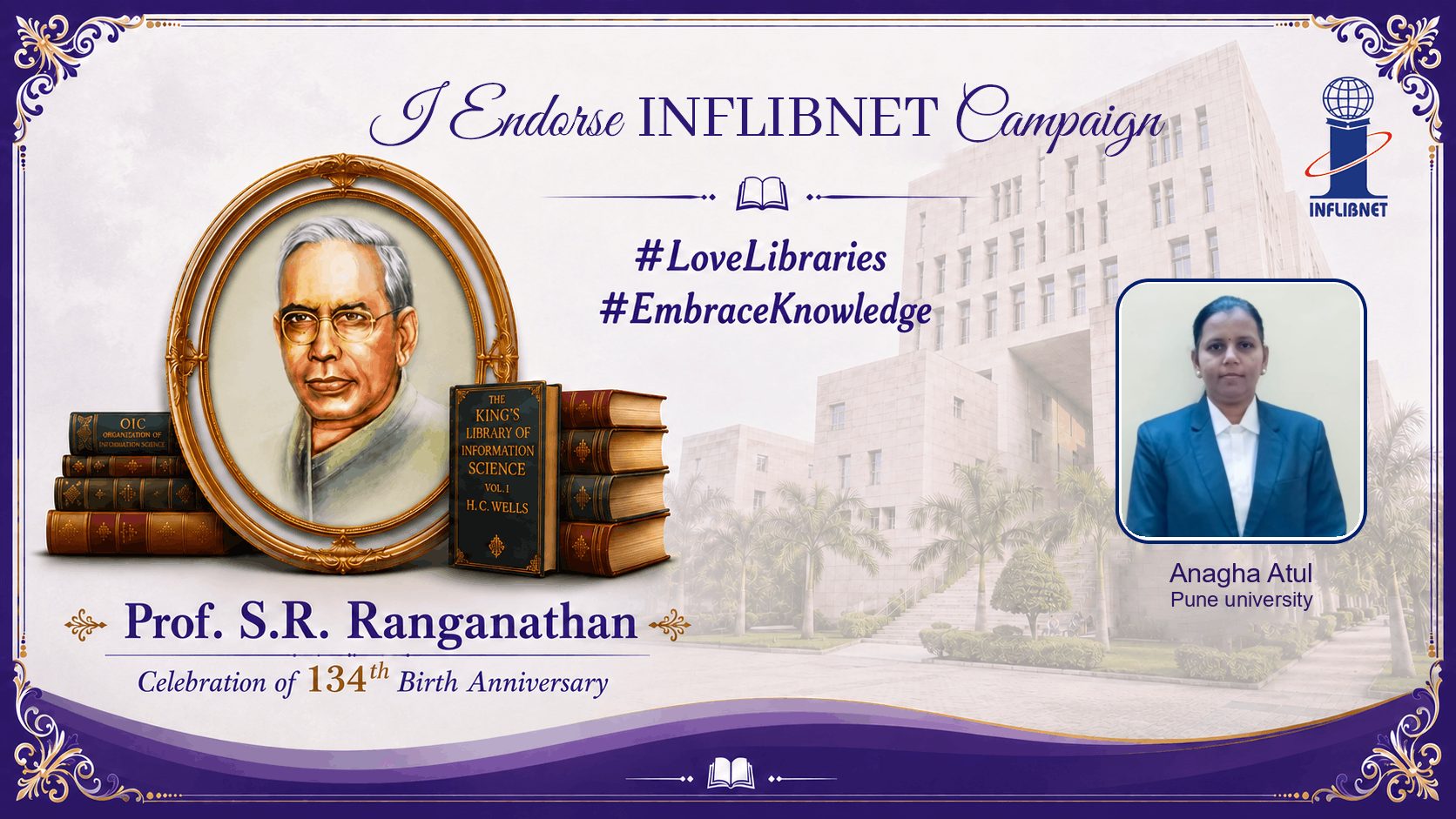 Library Day Endorse Badge