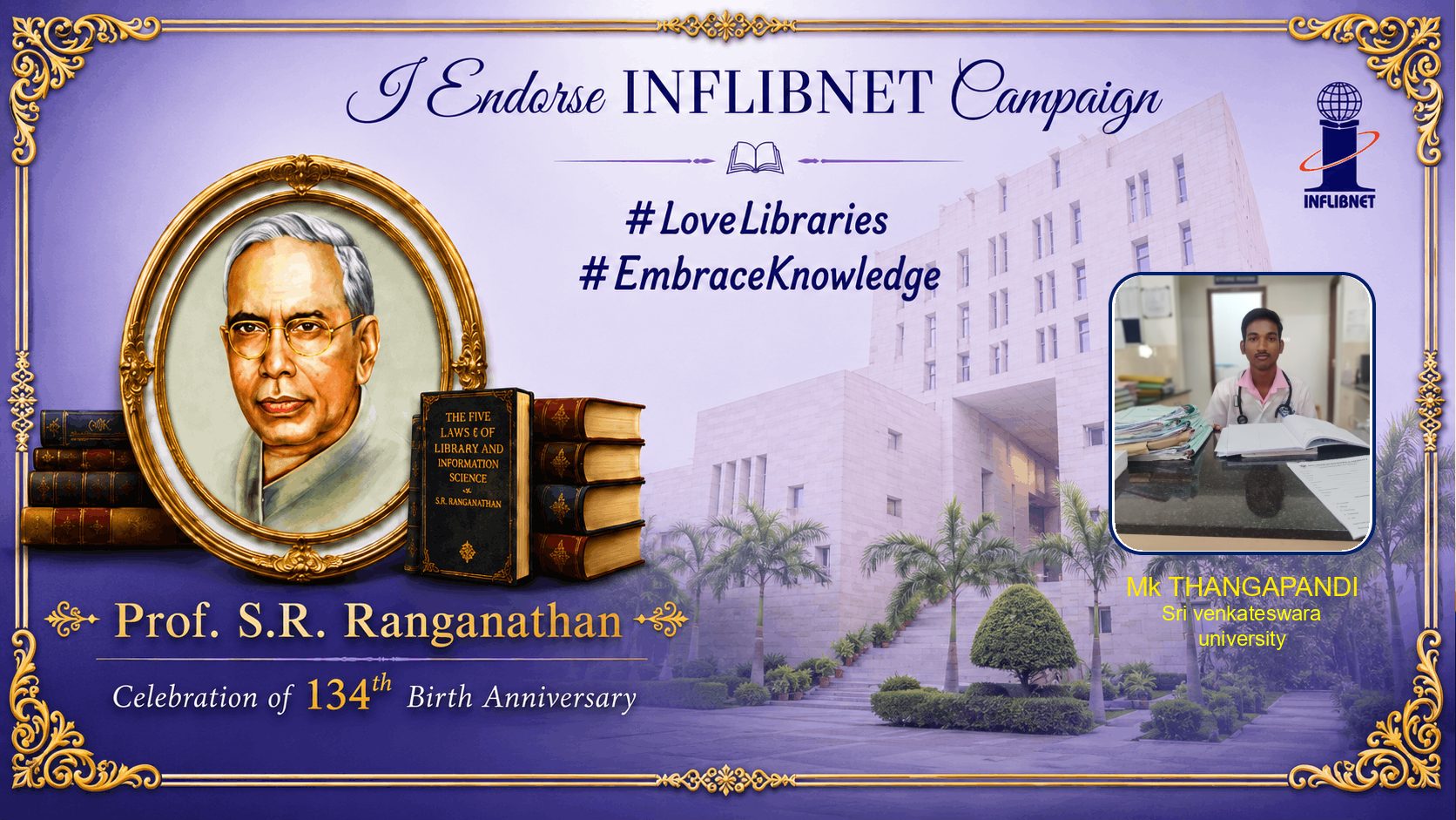 Library Day Endorse Badge