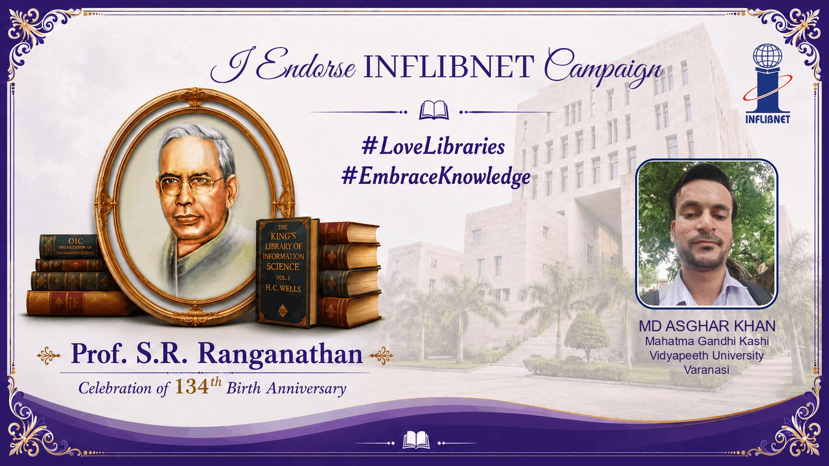 Library Day Endorse Badge
