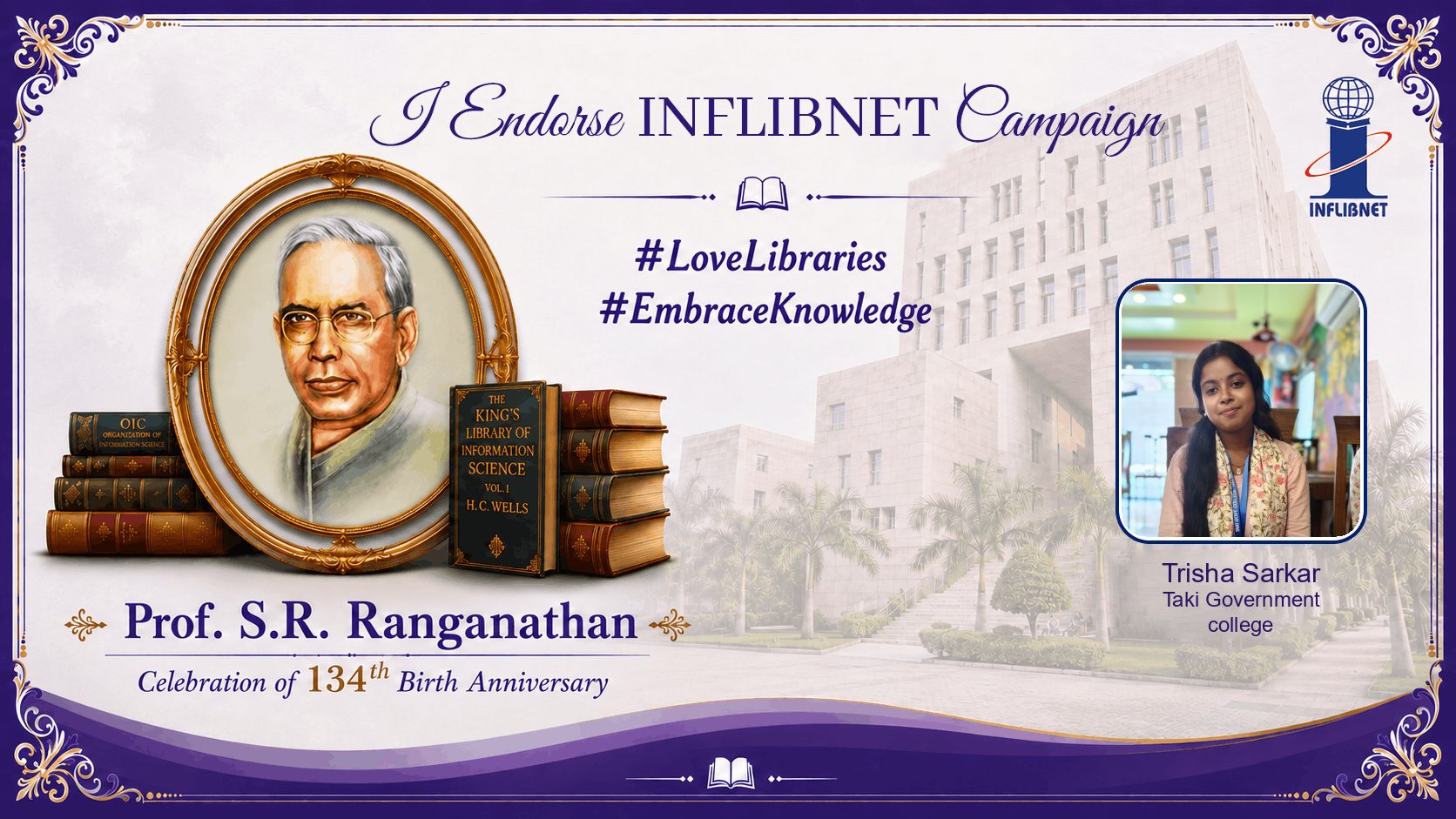Library Day Endorse Badge