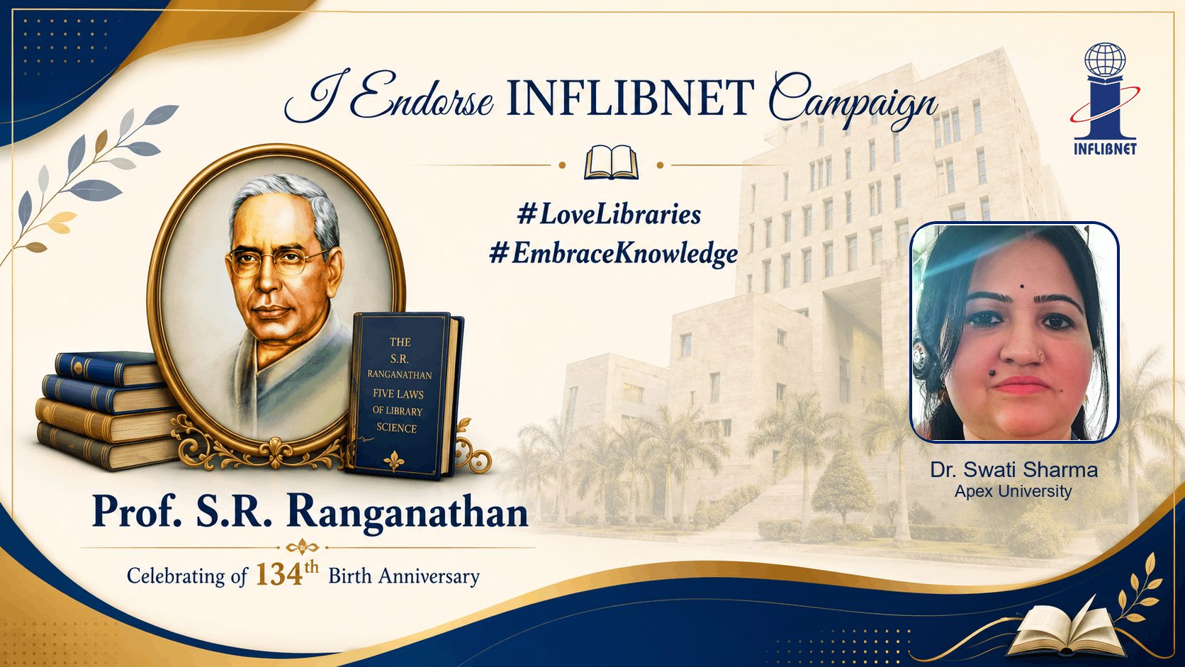 Library Day Endorse Badge