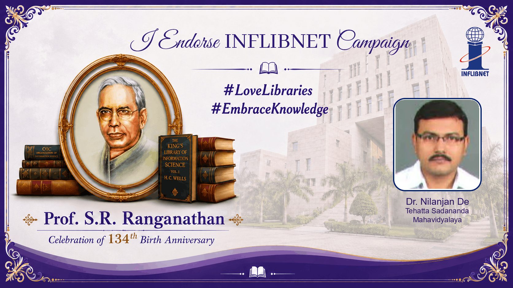 Library Day Endorse Badge