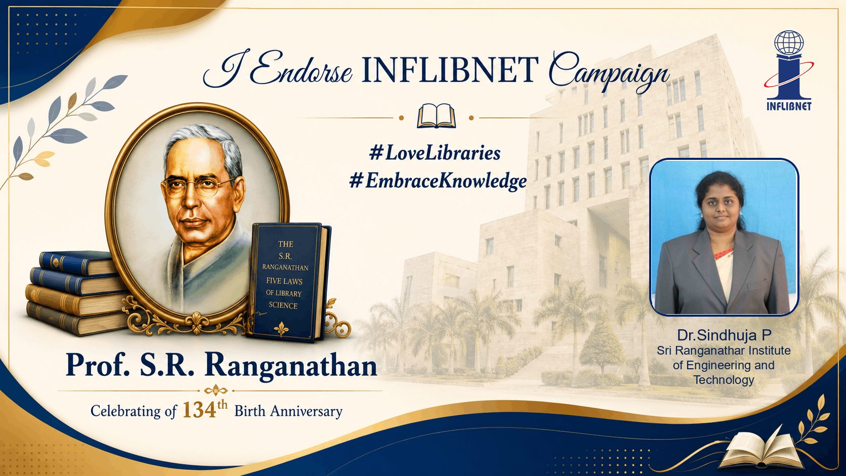 Library Day Endorse Badge