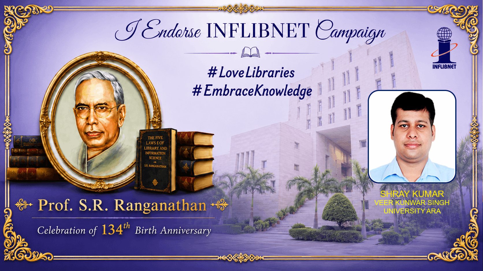 Library Day Endorse Badge