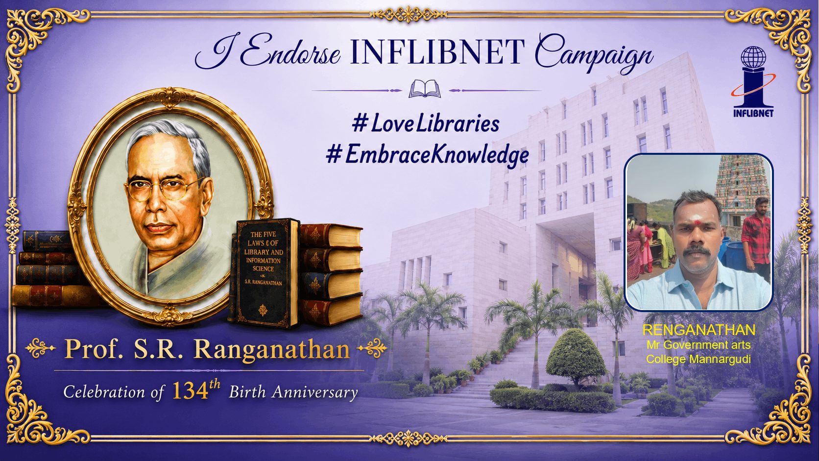 Library Day Endorse Badge