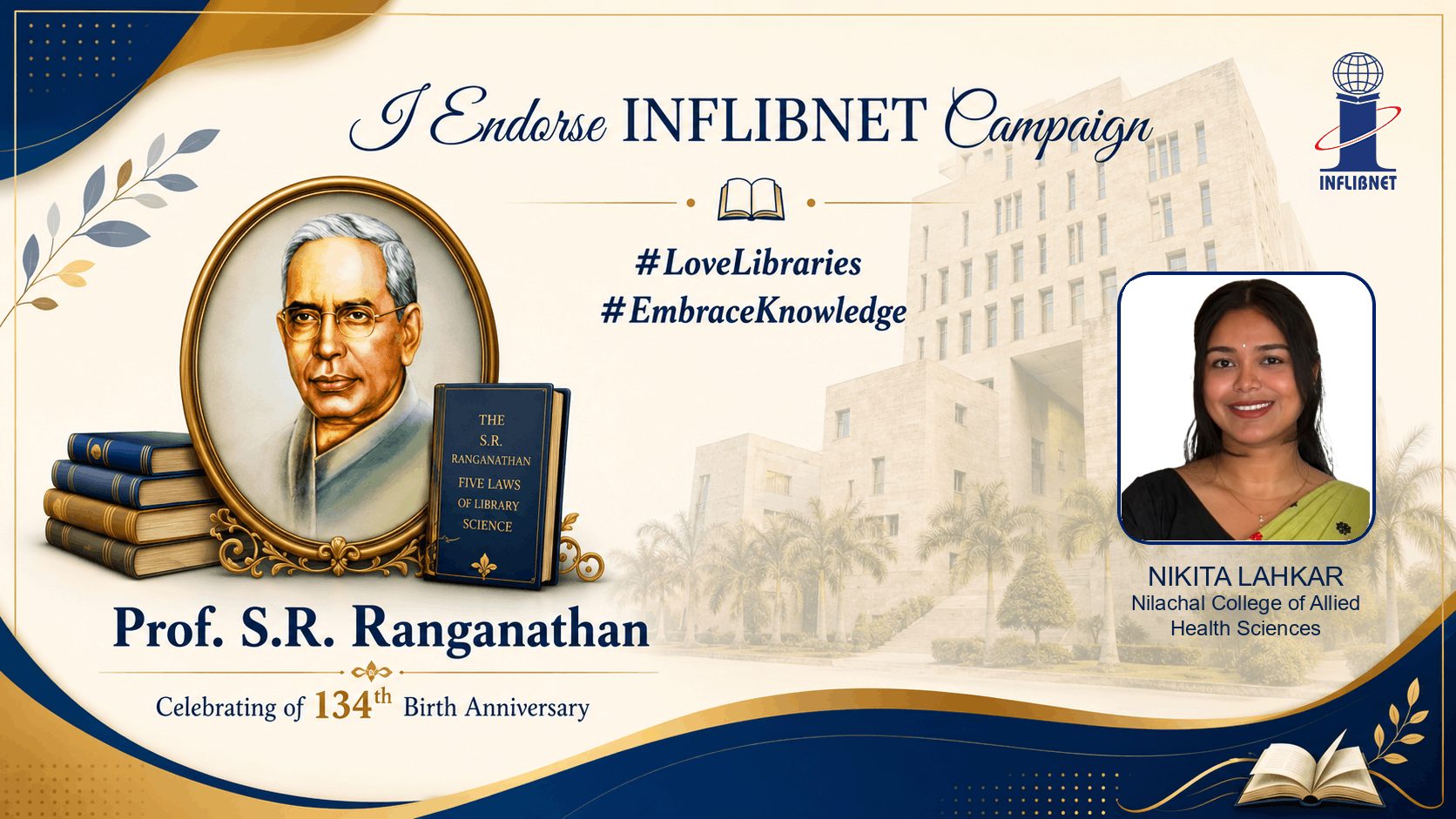 Library Day Endorse Badge