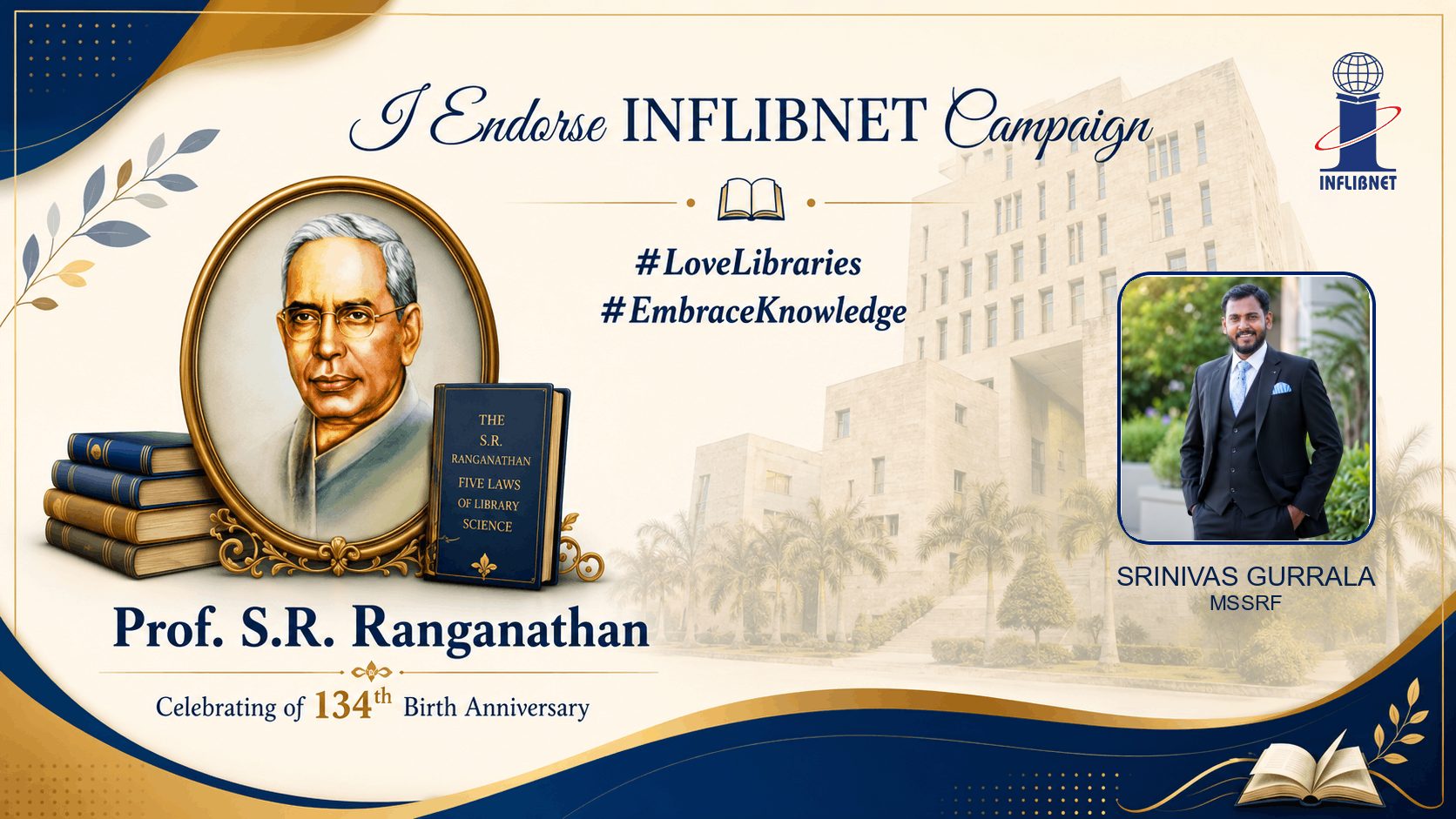 Library Day Endorse Badge