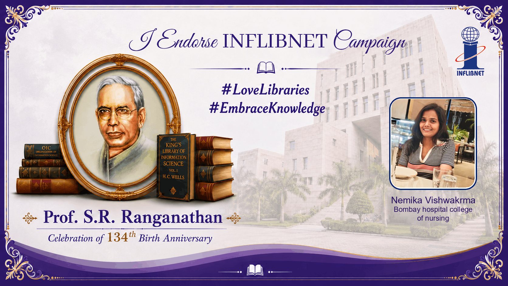 Library Day Endorse Badge