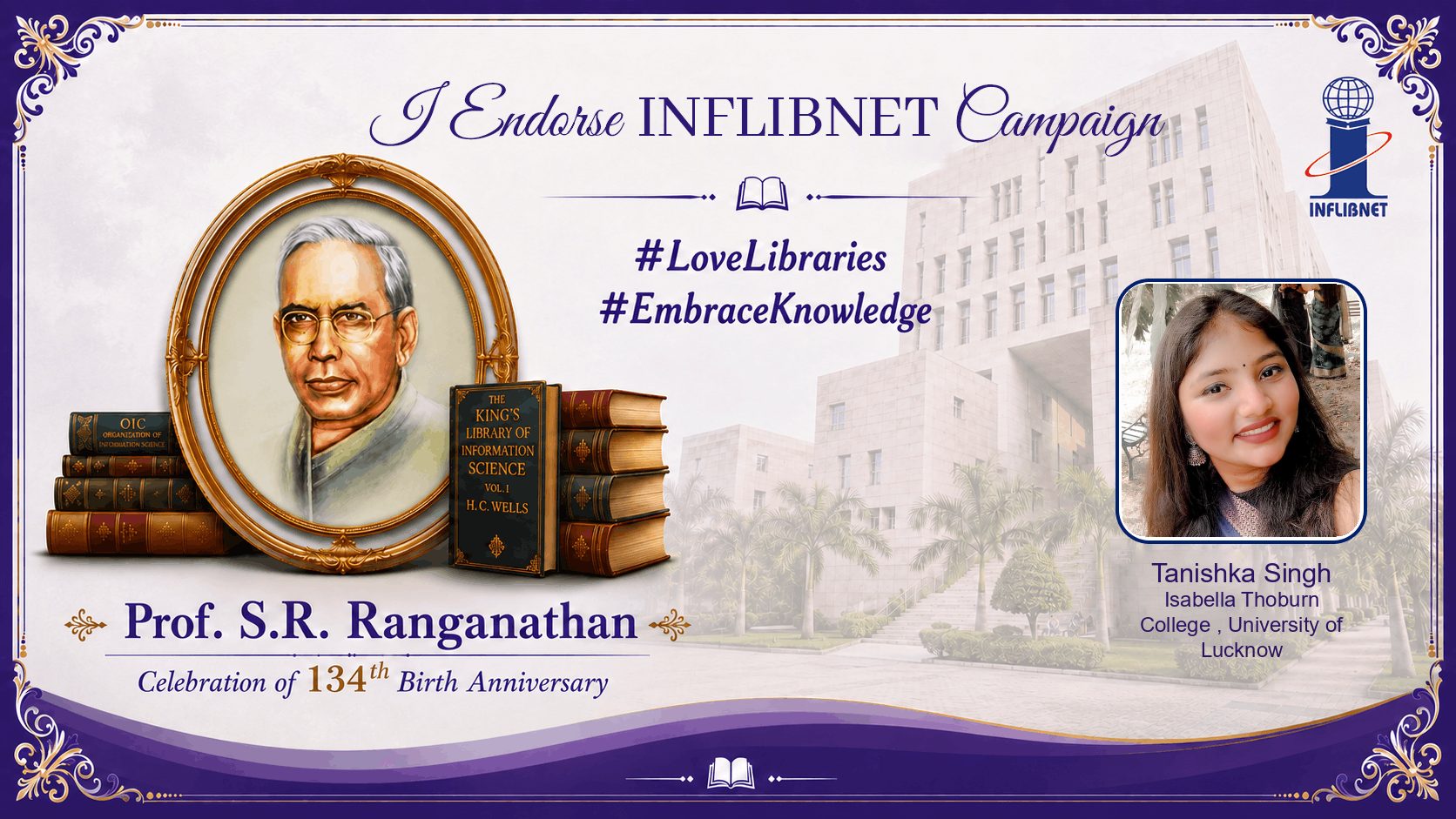 Library Day Endorse Badge