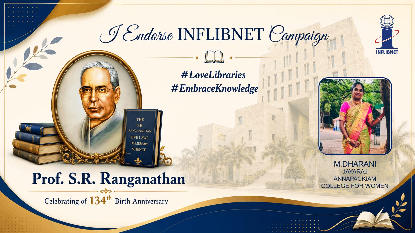 Library Day Endorse Badge